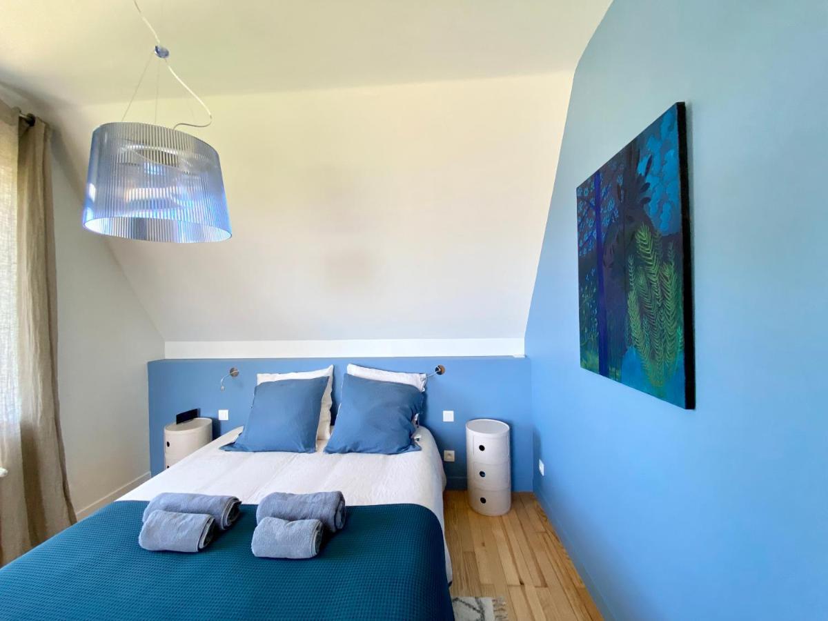 Superbe Villa Vue Sur Mer, Corniche De La Plage Bénodet Exterior foto